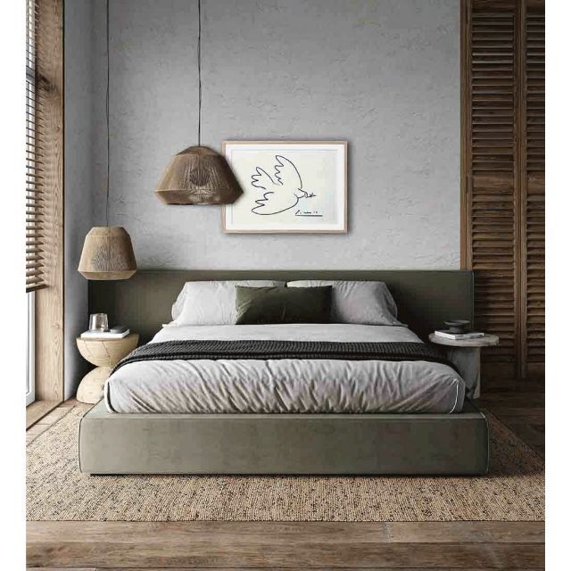 アートフレーム パブロ ピカソ Pablo Picasso Dove of Peace 72.5x52.5x3.2cm 平和の鳩 インテリア アートパネル 額縁 壁 玄関 リビング 寝室 おしゃれ