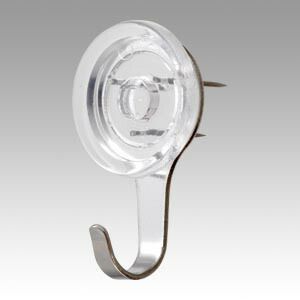 （まとめ） ピンフック 大一鋼業 スリーピンフッククリア クリア ｽﾘｰﾋﾟﾝﾌｯｸ 4953759010003 1個【×40セット】
