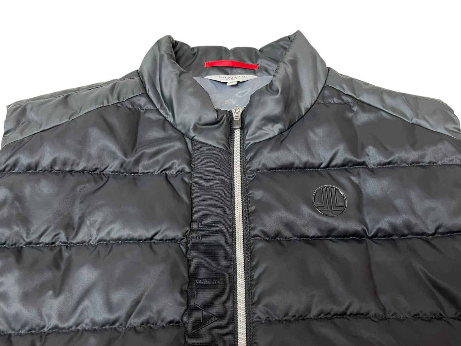 LANVIN SPORT(ランバン スポール) 中綿ベスト ブラック VMS6