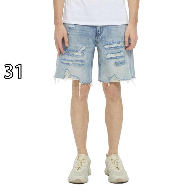 [31]秋冬 コーデ メンズ  服 シンプル ファッション オシャレ 大人 かっこいい 大きいサイズ ストリート 紳士服  リッピング ジッパー ストレート パンツ ストリート アメリカン デニム パンツ 