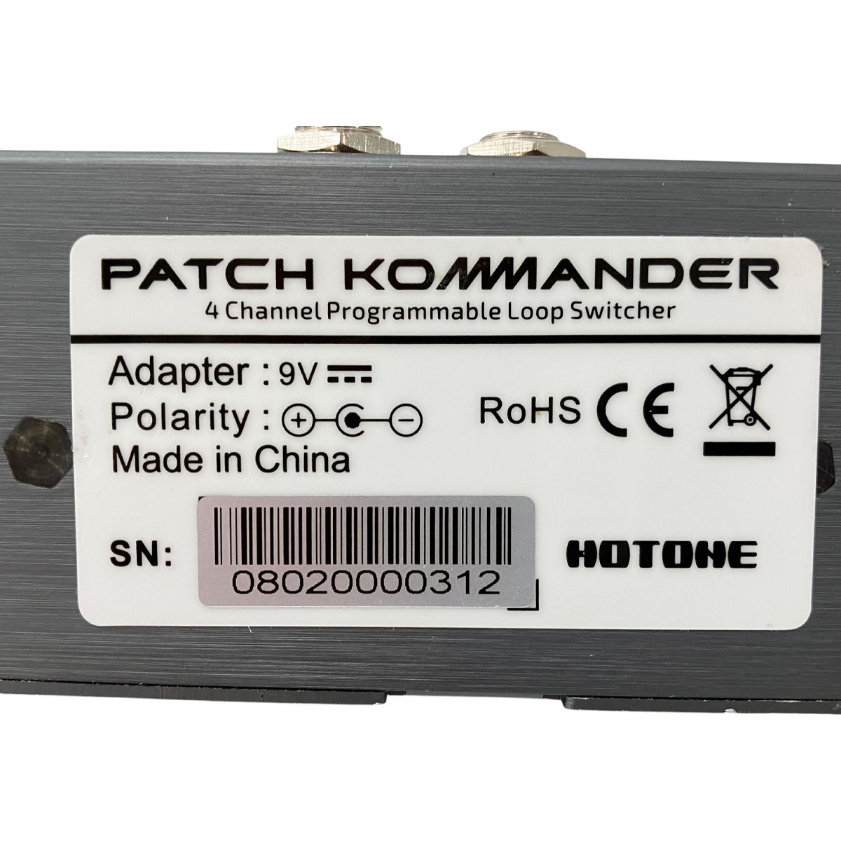 【コメ欄参照！】PATCH KOMMANDER プログラマブルスイッチャー HOTONE | PATCH KOMMANDER LS-10 | オーディオ・ループ