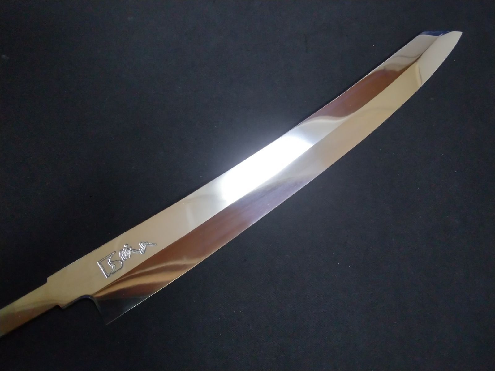 全鏡面 白銀巻き柄