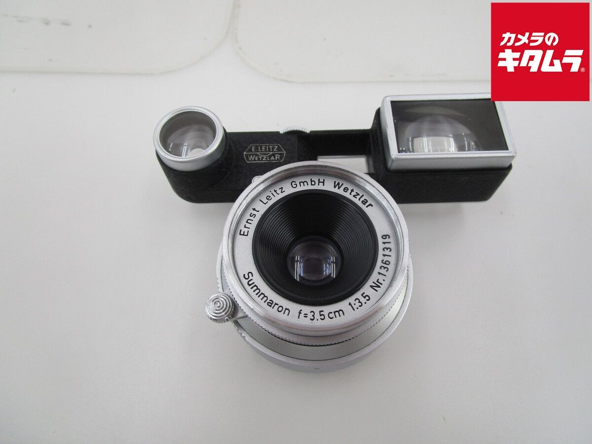 ライカ ズマロンM 35mm F3.5 眼鏡付 for M3 クローム