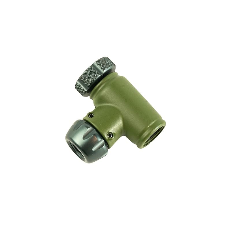 SILCA(シリカ)エアーカートリッジ用ヘッド EOLO 4 Green/Grey ねじ込み式カートリッジ対応 1