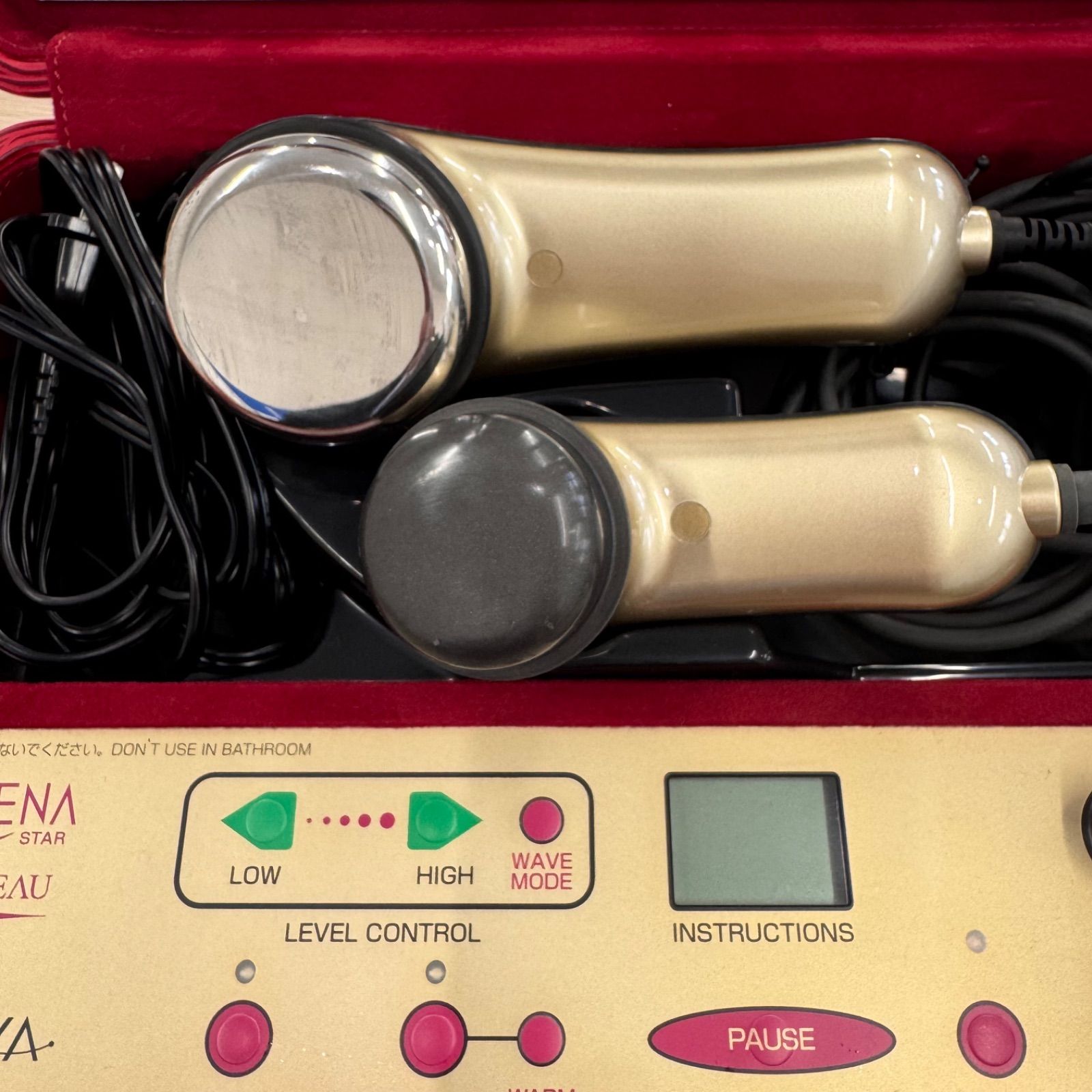 超音波　美容器　ESTENA　STAR　エステナ　スター　美顔器　中古 超音波 美容器 ESTENA STAR エステナ スター 美顔器 中古 1年保証