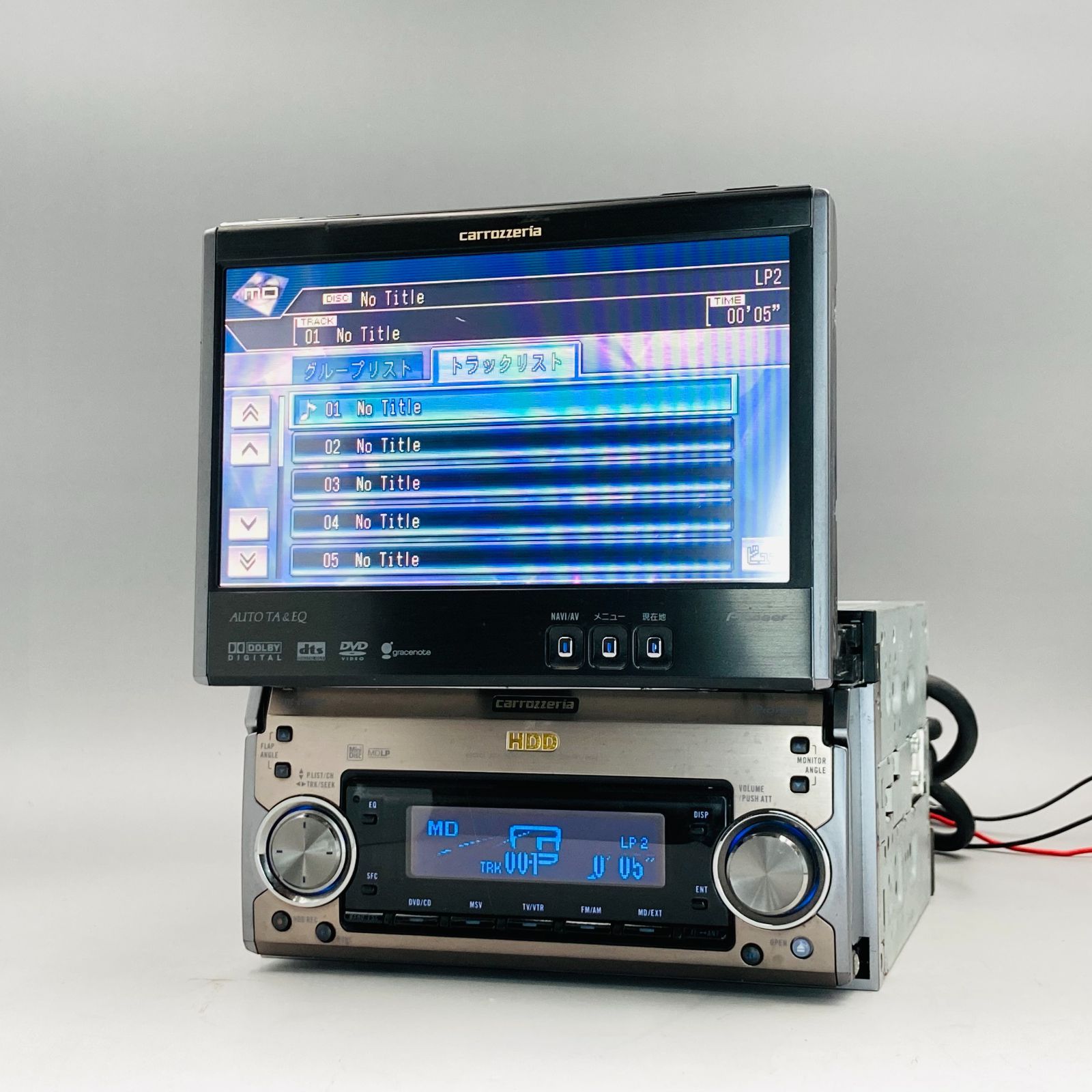 パネル新品！ 整備済 作動保証 カロッツエリア AVIC ZH990MD