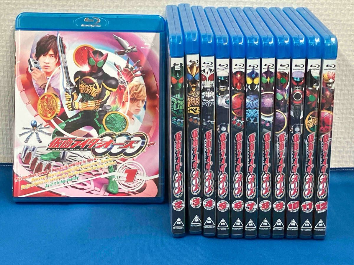 BANDAI - 仮面ライダーオーズ Blu-ray 全巻セット（vol.1～12） Amazon.co.jp: 仮面ライダーOOO（オーズ） DVD全12巻セット : DVD