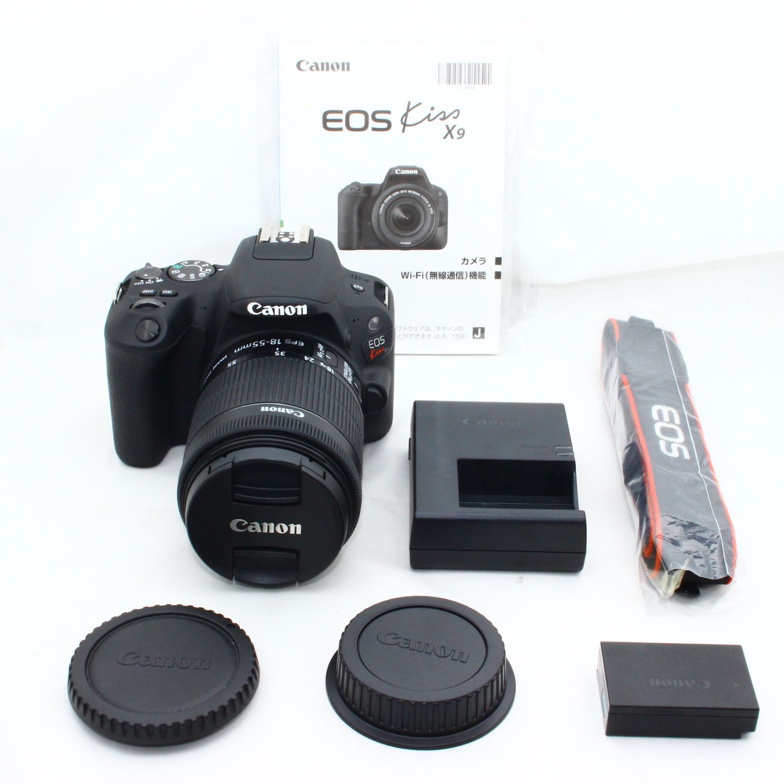 Canon デジタル一眼レフカメラ EOS Kiss X9 ブラック レンズキット