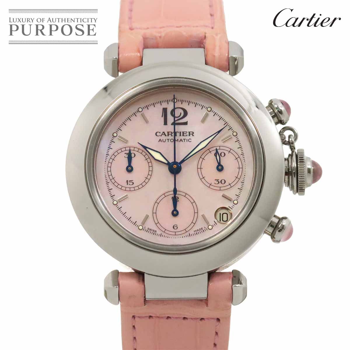 カルティエ Cartier パシャC クロノグラフ W3106599 2003年クリスマス 
