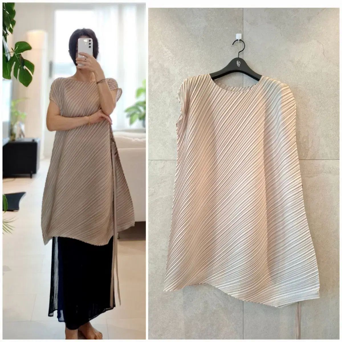 ほぼ新品 PLEATS PLEASE(プリーツプリーズ) シーカー バウン