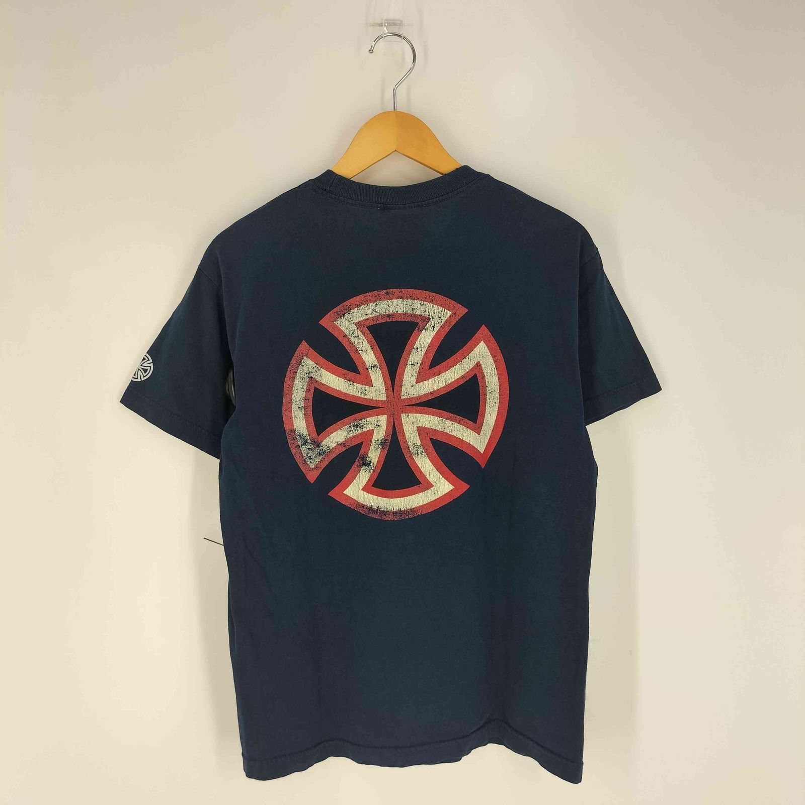 INDEPENDENT アイアンクロス　グレー フーディ　USA製　90s INDEPENDENT アイアンクロス グレー フーディ USA製 90s