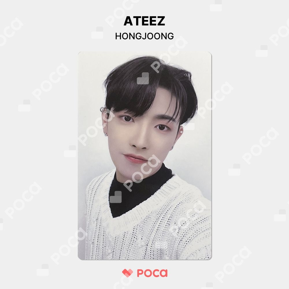 ATEEZ ホンジュン Hongjoong トレカ サノク ⑦ ATEEZ ホンジュン Hongjoong トレカ サノク mini3 ①