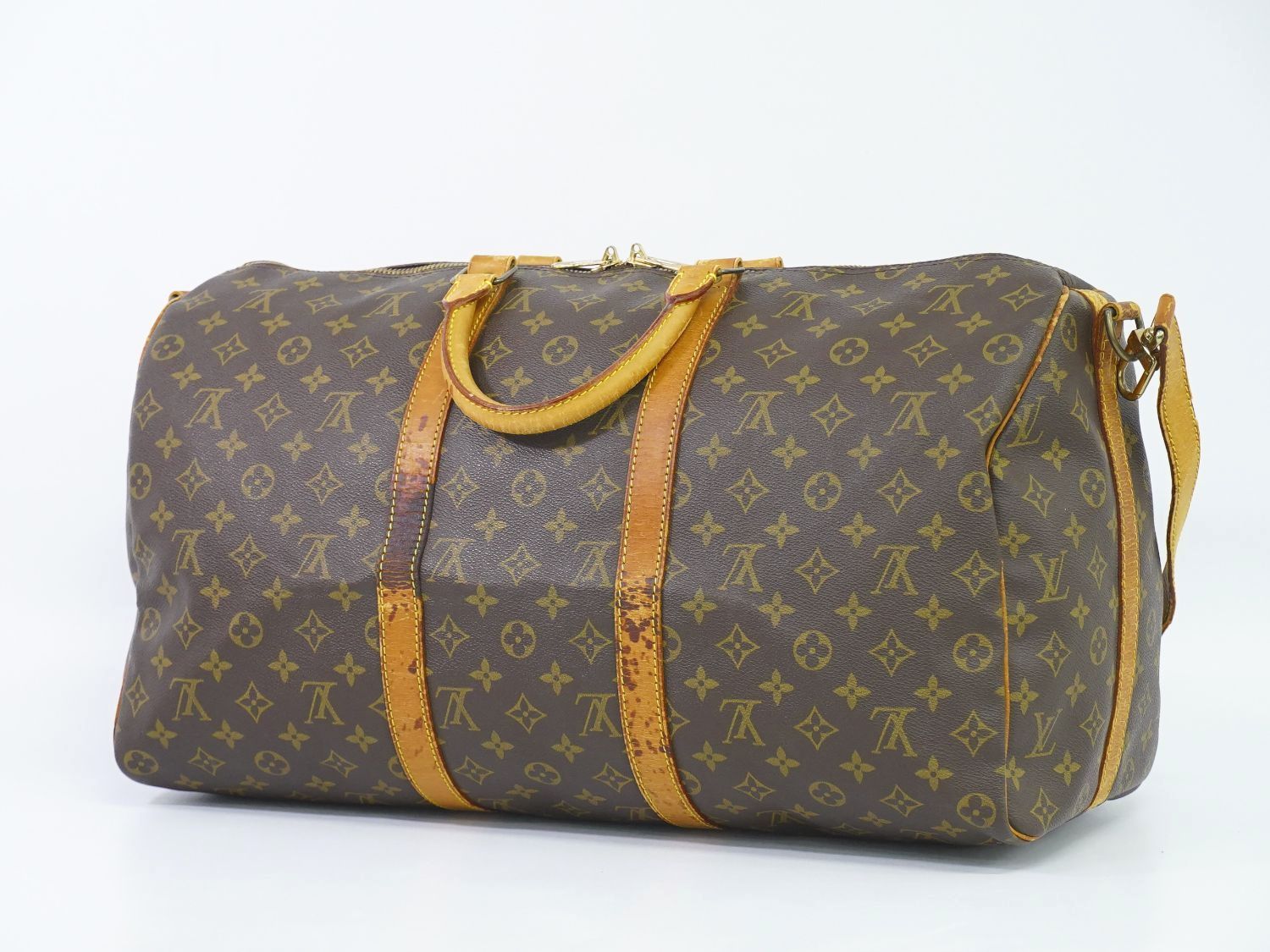 ルイヴィトン LOUIS VUITTON LV キーポルバンドリエール 50 モノグラム