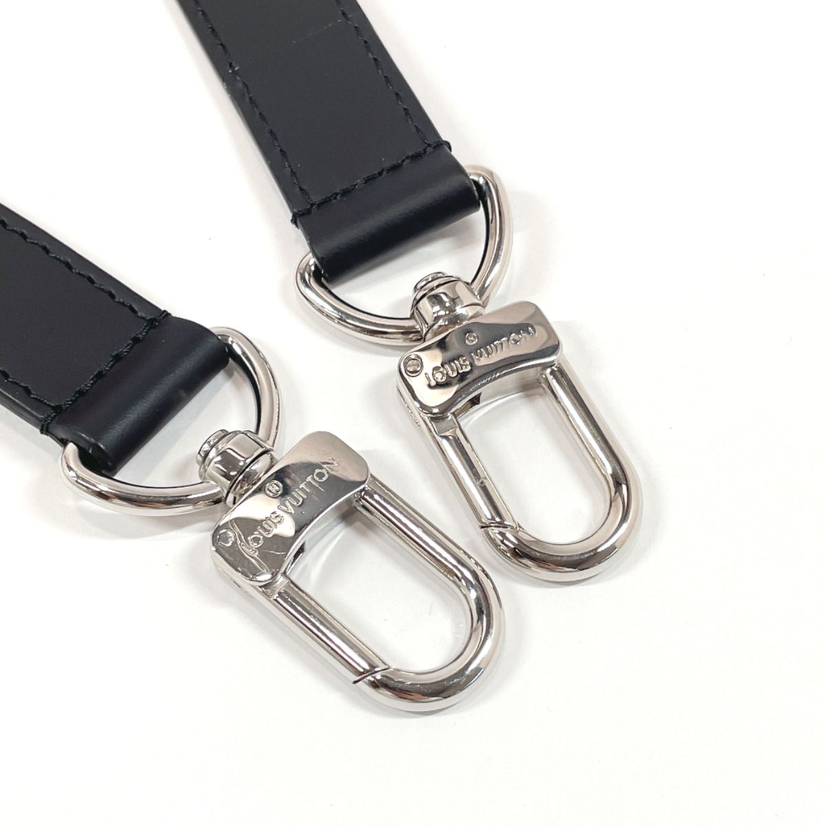 ルイヴィトン ショルダーストラップ ブラック - メルカリ