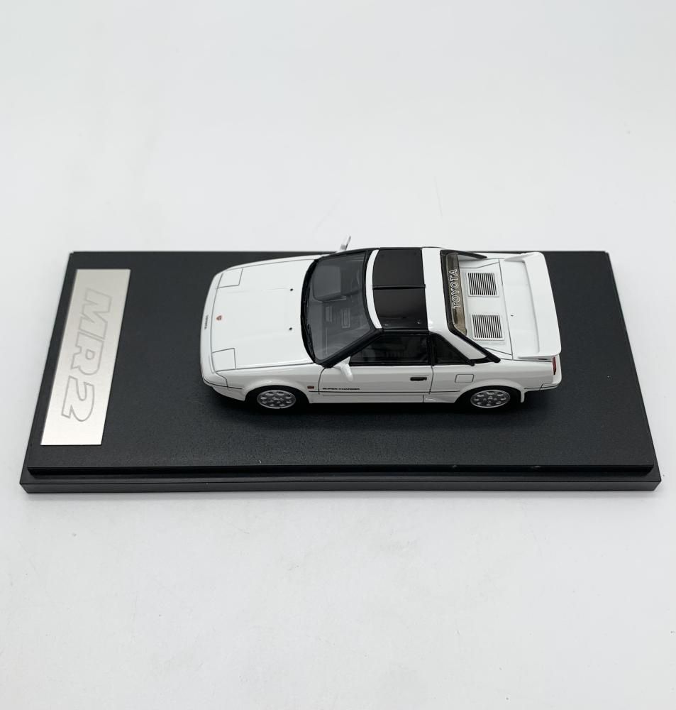中古ミニカー模型　トヨタ MR2 (AW11) ダークグリーン 1/43 1/24 Toyota MR2 (AW11) Early Model G- Limited (Moon Roof