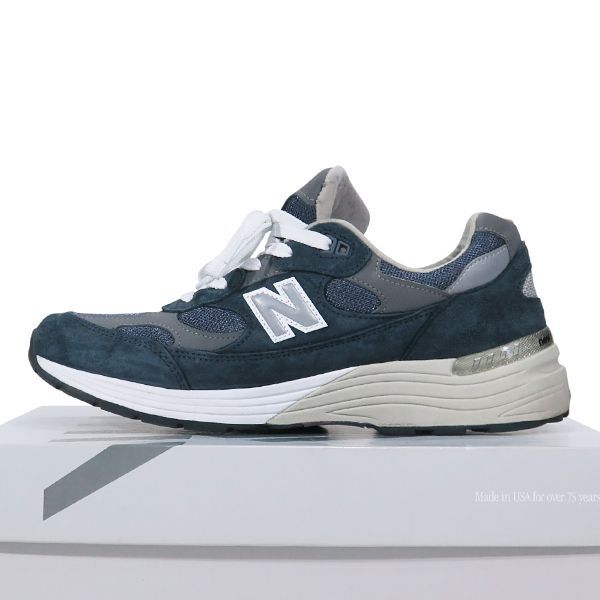 NEW BALANCE ニューバランス U992NY Made in USA ネイビー スニーカー