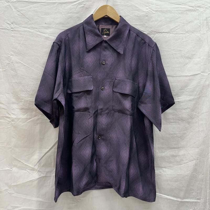 ニードルス　ダークグレー紫花柄半袖シャツ SALE 30%OFF】[PU162]NEEDLES(ニードルス) Classic Shirt