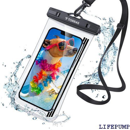 【赤字超特価，大人気】 2024新型！破れない安心感 TORRAS スマホ 防水ケース 防水ケース 全面防水 クリア 押し易いサイドボタン IPX8認証 顔認証 撮影 通話 タッチ快適 iPhone用 6.9インチ 海 水中 温泉 風呂 キッチン プー 手帳型・フリップケース