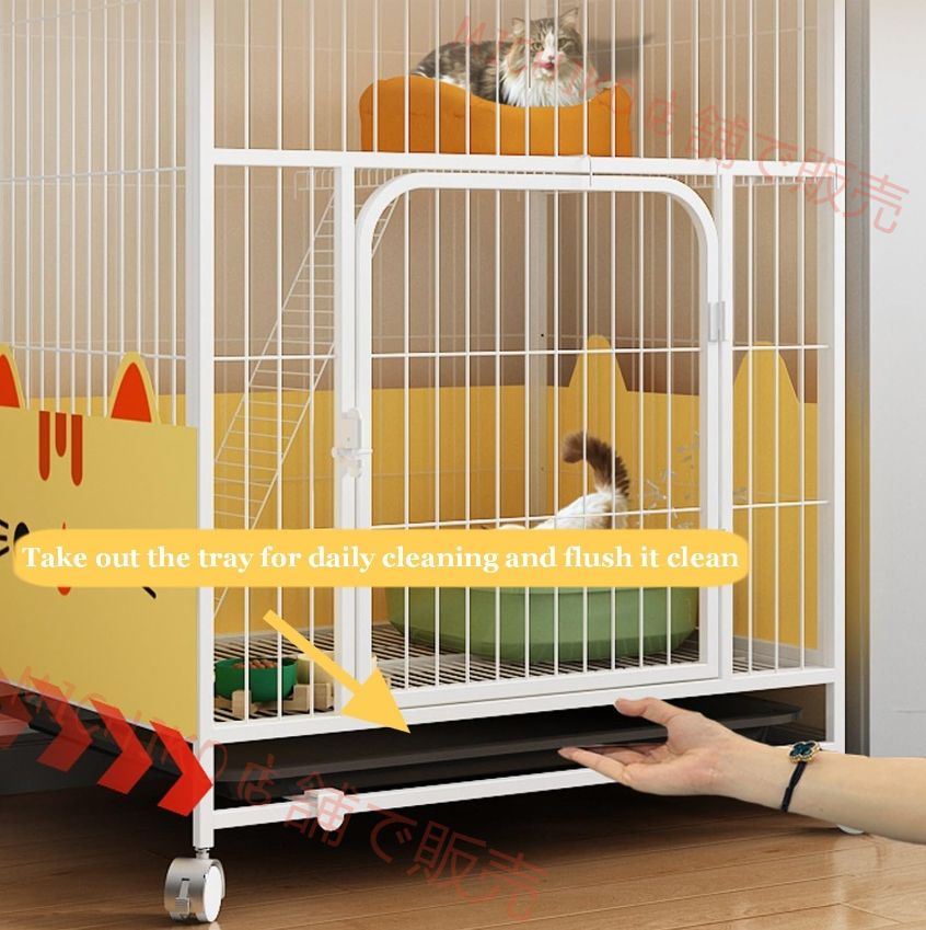 屋内猫エンクロージャー 金属猫ベビーサークル犬小屋