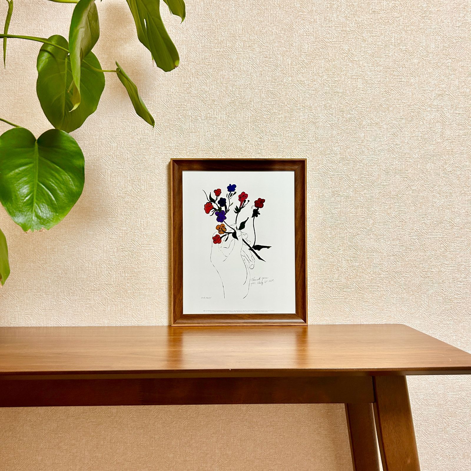 新品☆額縁付アートポスター(BRUCE MCGAW GRAPHICS)☆アンディ 
