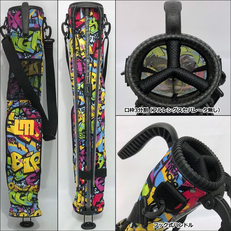 LOUDMOUTHセルフスタンドキャリーバッグ ラウドマウス セルフスタンドキャリーバッグ Tags Neon
