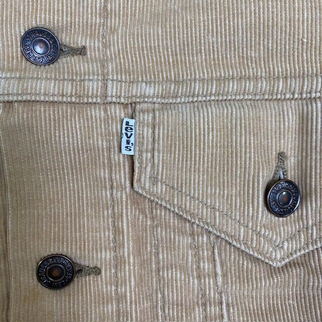 Levi's リーバイス 70's 70s Levi's 三角タグ USA製 コーデュロイ トラッカージャケット 白タブ ヴィンテージ vintage  451U - メルカリ