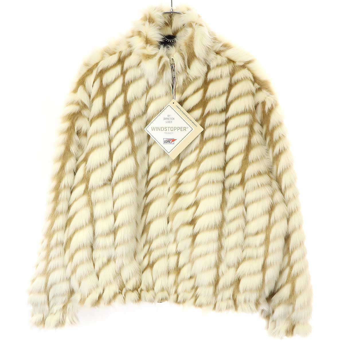 Supreme シュプリーム 25SS 2-Tone WINDSTOPPER Faux Fur Jacket Tan 