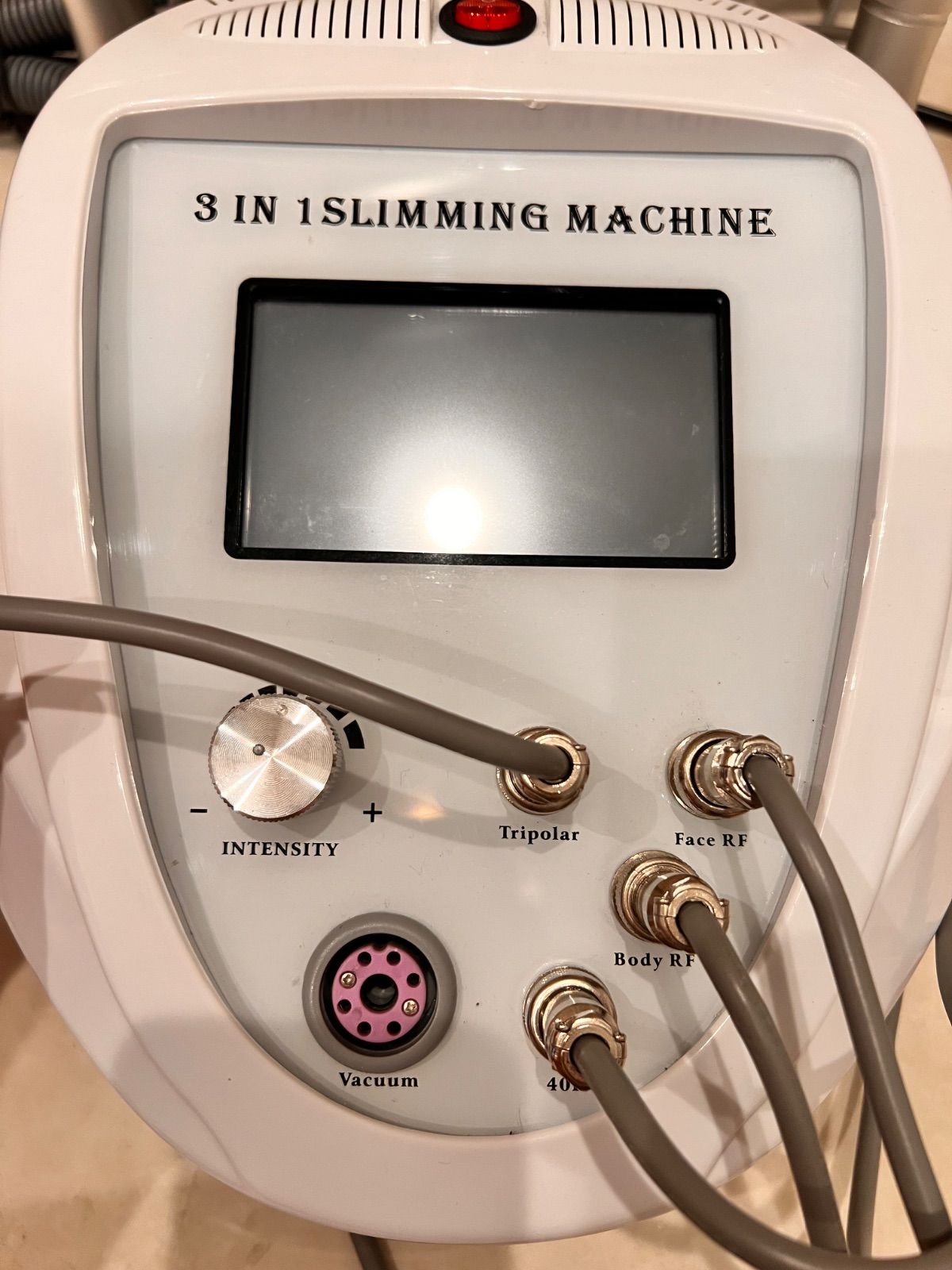 【美品】3in1スリムマシン痩身美容機器 キャビテーション RF ボディフェイス 3in1スリムマシン痩身美容機器 キャビテーション RF ボディ