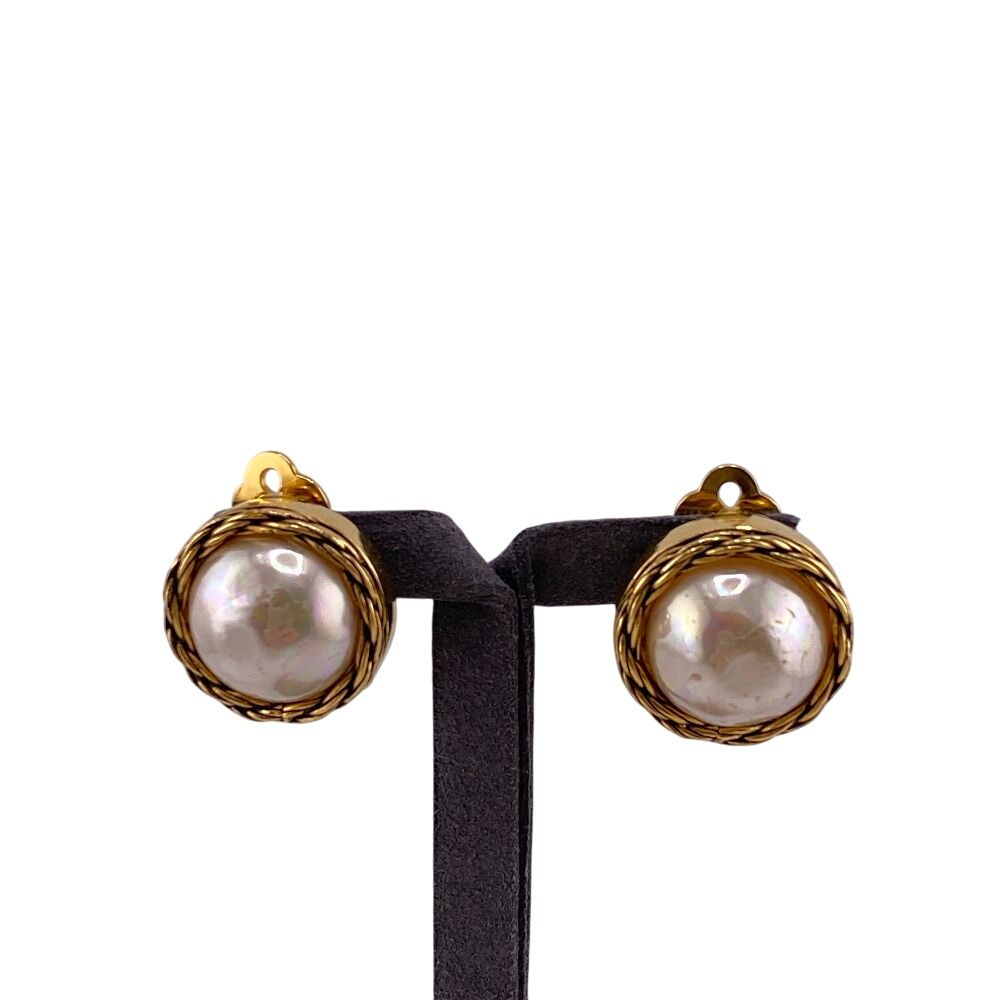 5％OFF フォロワークーポン！！】CHANEL シャネル 1980 2070 パール 