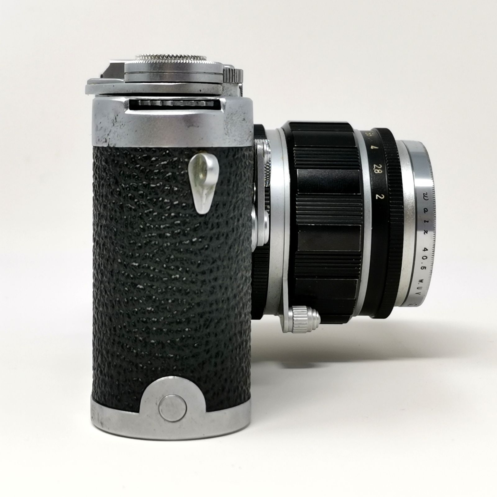 レオタックス フィルムカメラ ブラック シルバー LEOTAX camera