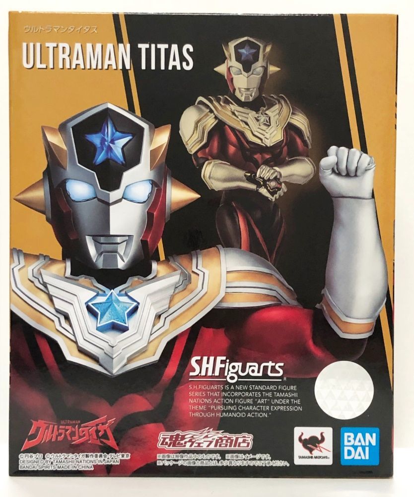 30. 未開封 S.H.Figuarts ウルトラマンタイタス ウルトラマンタイガ テープ2度貼り有 併売品 ▲