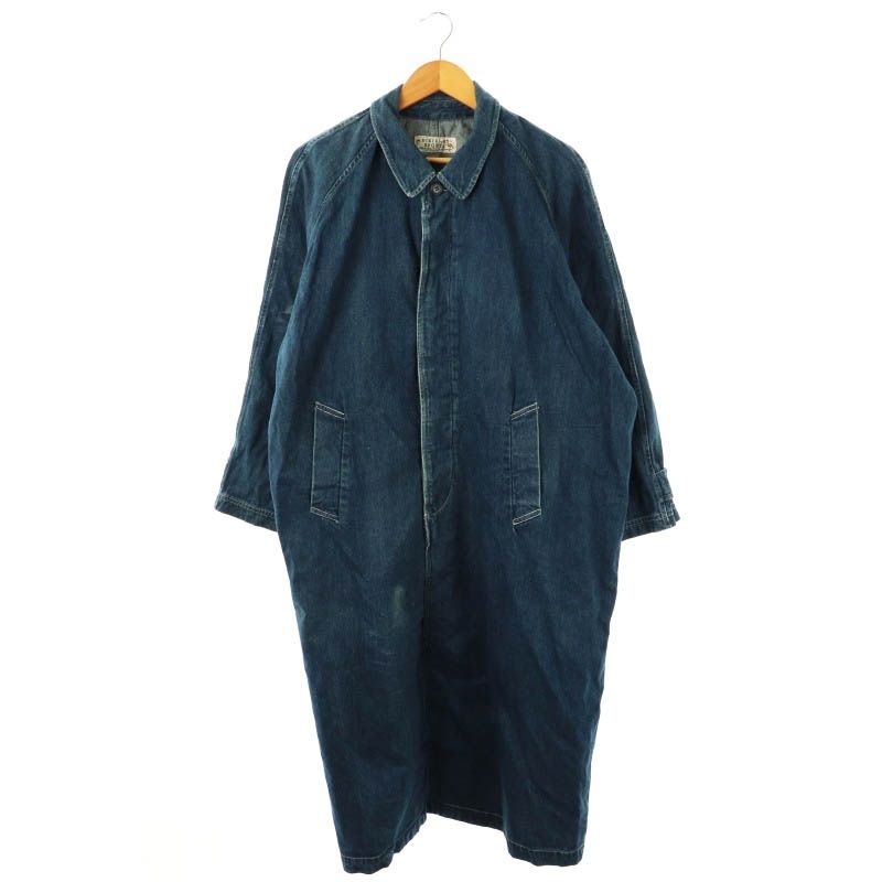 希少 BLUE BLUE デニム ステンカラーコート Ｍ 2025年最新】BLUE BLUE メンズ ステンカラーコートの人気