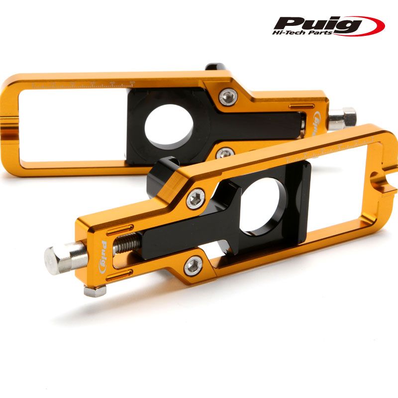 Puig 21191O CHAIN TENSIONER GOLD SUZUKI GSX-S1000 15-25 GSX-S1000GS 24-25 プーチ チェーン テンショナー