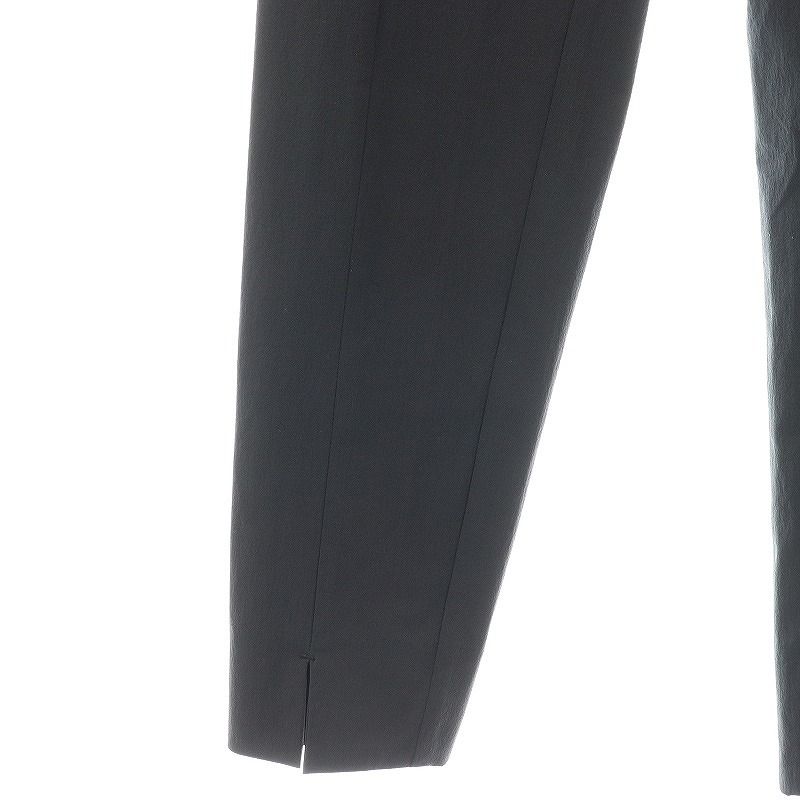 ヨリ yori 撥水ストレッチスティックパンツ テーパード 36 ネイビー