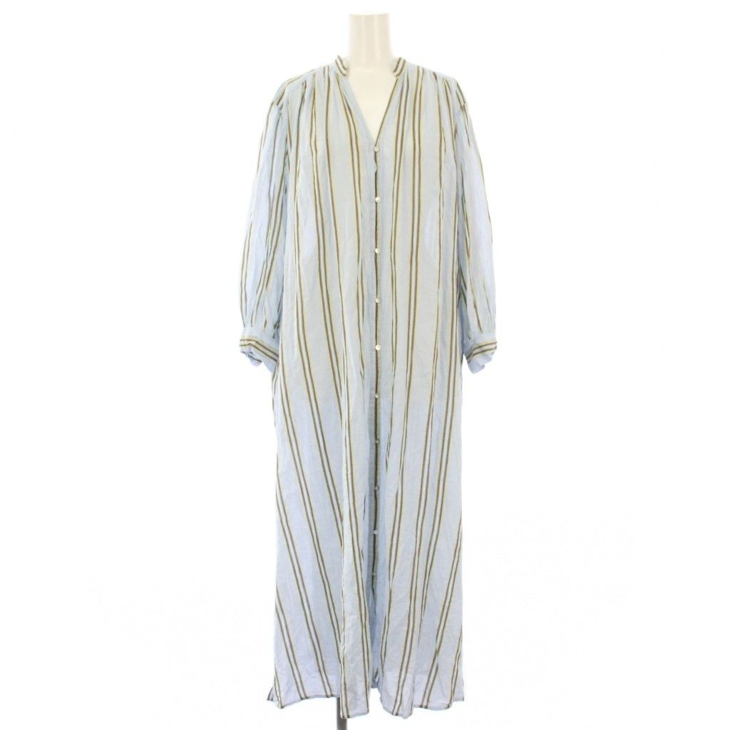 長袖 ストライプ柄