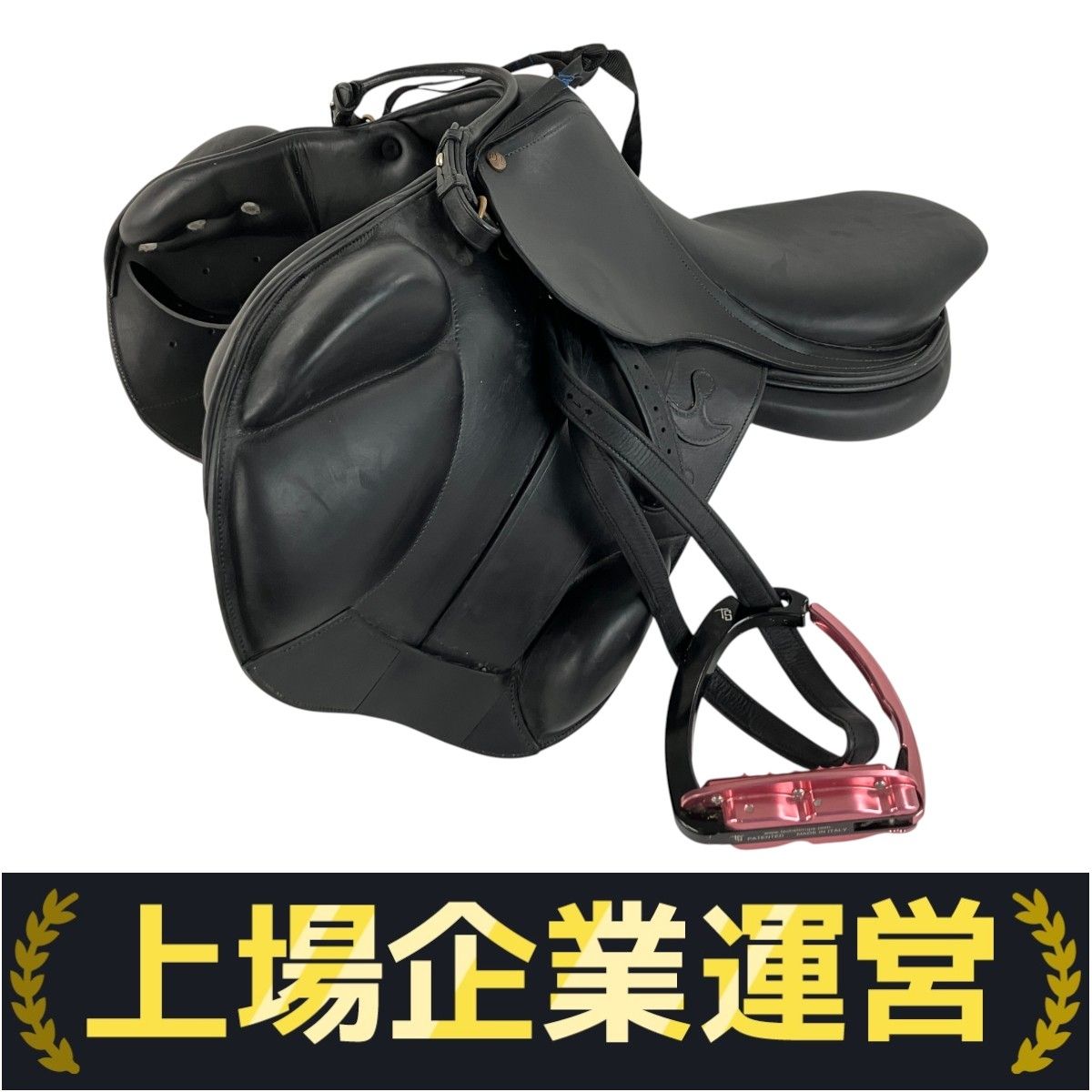 BRUNO DELGRANGE ブルーノ BD 障害鞍 17.5インチ Mサイズ サドルカバー 