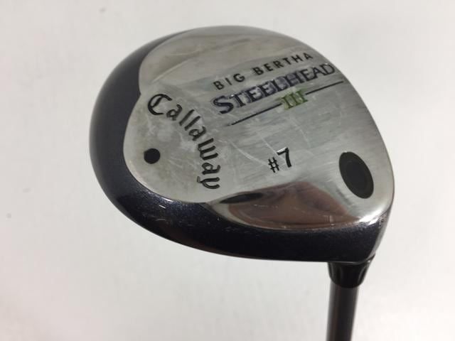 【中古ゴルフクラブ】キャロウェイ ビッグバーサ スチールヘッド3 JV スチールヘッド3 7W