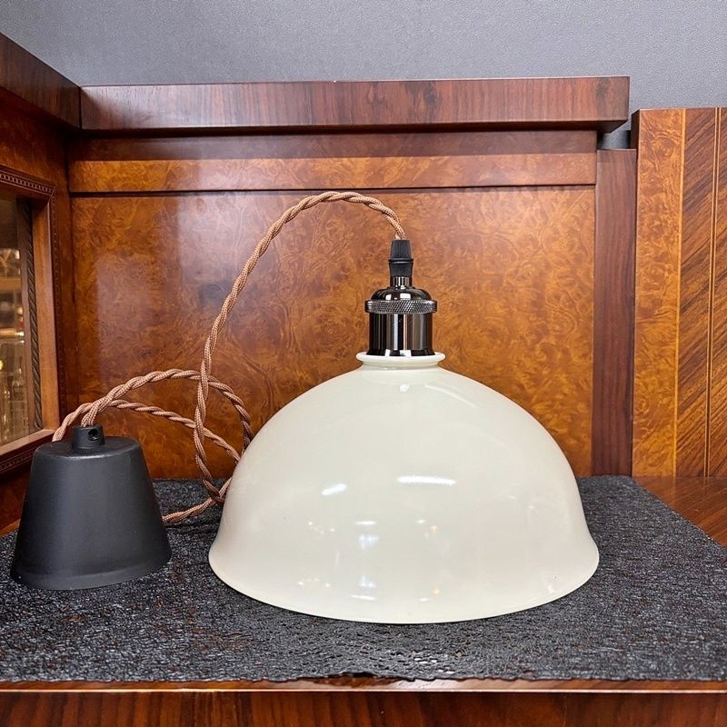 ノリタケ 昭和初期 カーネーション ランプシェード 直径23cm レトロ 日陶 電傘 花 フラワー 乳白色 ペンダントライト 照明 オシャレ ヴィンテージ RU1128-4