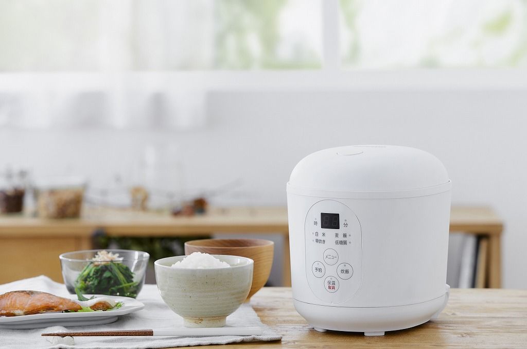 生活家電 アイリスオーヤマ 炊飯器 小型 0.5合~1.5合 一人暮らし 