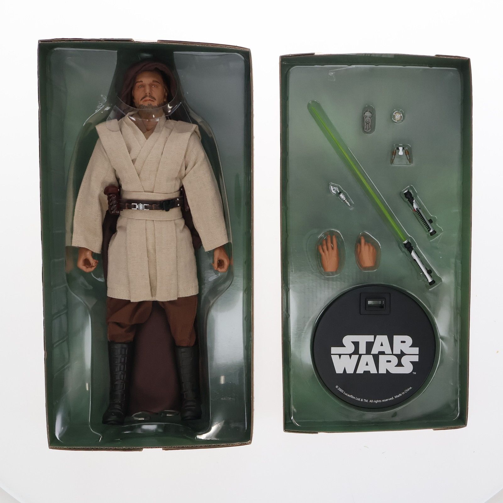 スター・ウォーズ　エピソード1　12インチ　フィギュア　クワイ=ガン・ジン. Amazon.co.jp: スター・ウォーズ 12インチフィギュア クワイ