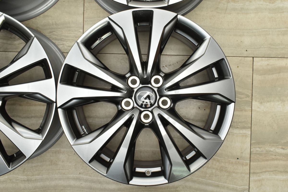 レクサス UX Fスポーツ 純正 18インチほぼ新品 4本 レクサス UX Fスポーツ 純正 18インチホイール の買取価格