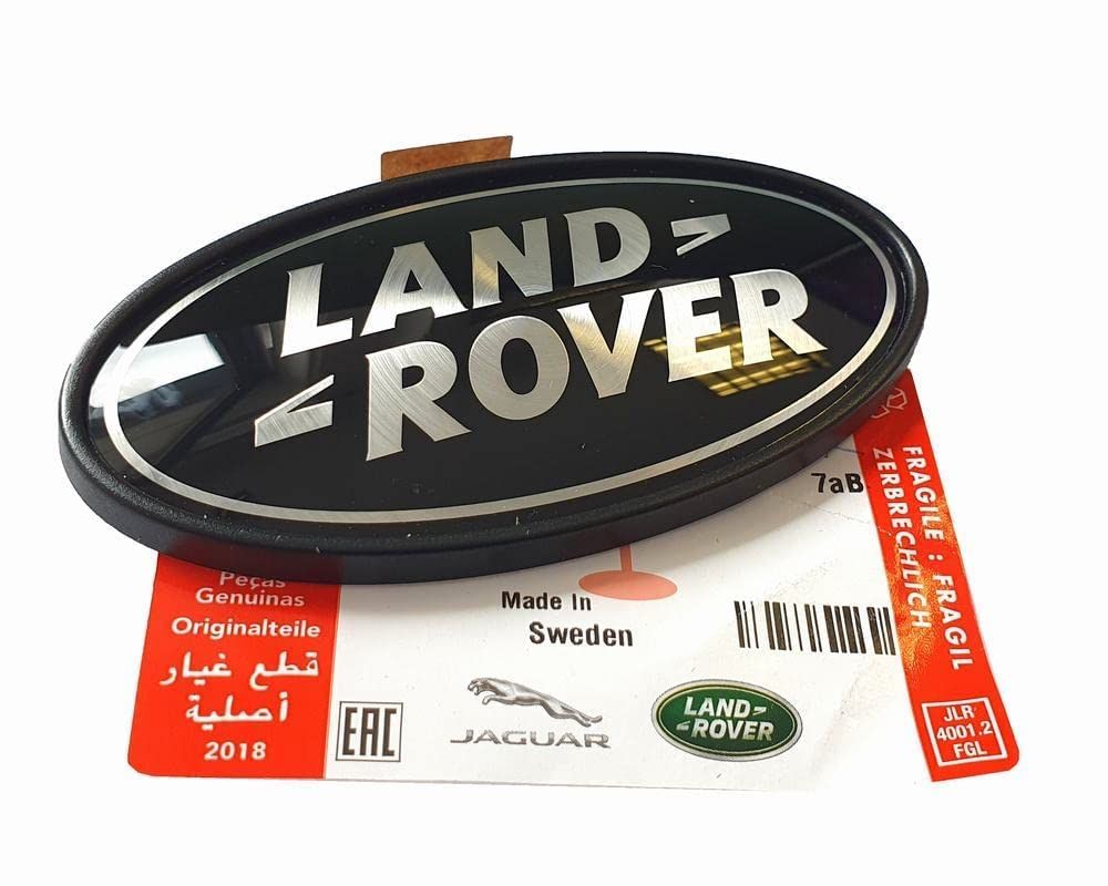 EuroActive Range Rover Evoqueブラックu0026シルバー3.5インチエンブレムバッジペアSupercharged OEM