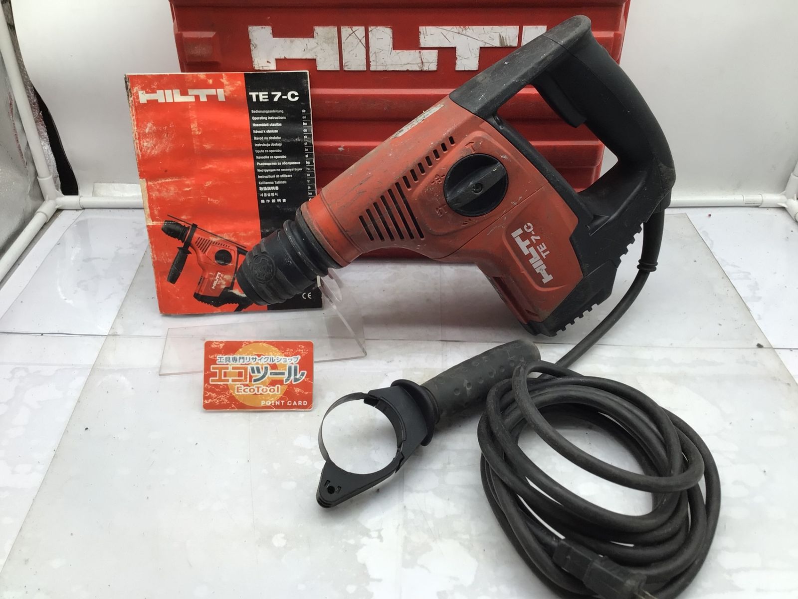 品 HILTI|ヒルティ コード式ハンマードリル TE7-C ITIVUUOU8Y3D エコツール笠寺店 M02