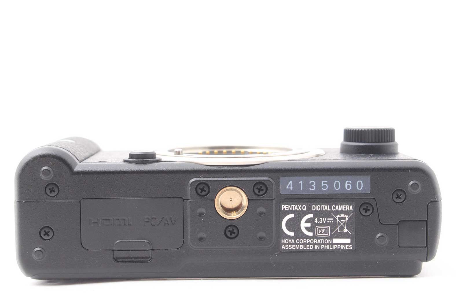 ペンタックス Pentax Q 12.4MP Digital Camera Black Body Only ペンタックス Pentax Q 12.4MP Digital Camera Black Body Only