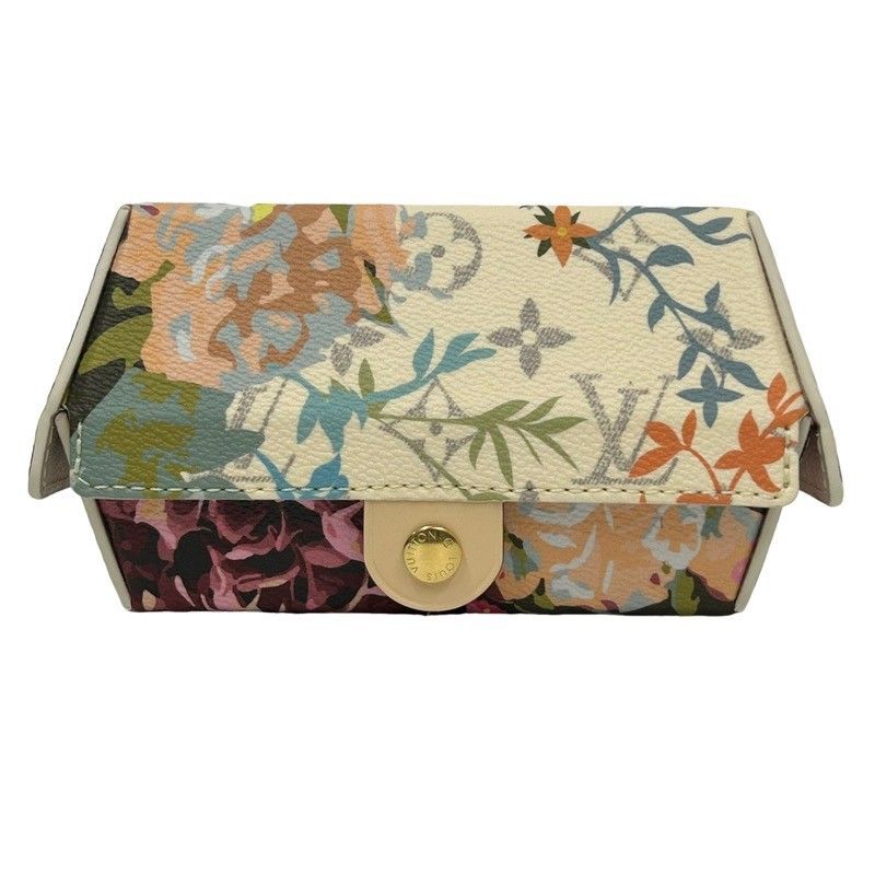 丁寧 LOUIS VUITTON ルイヴィトン LVフローラル バーガー ボックス GI0789 RFID搭載 コースター 52507K85