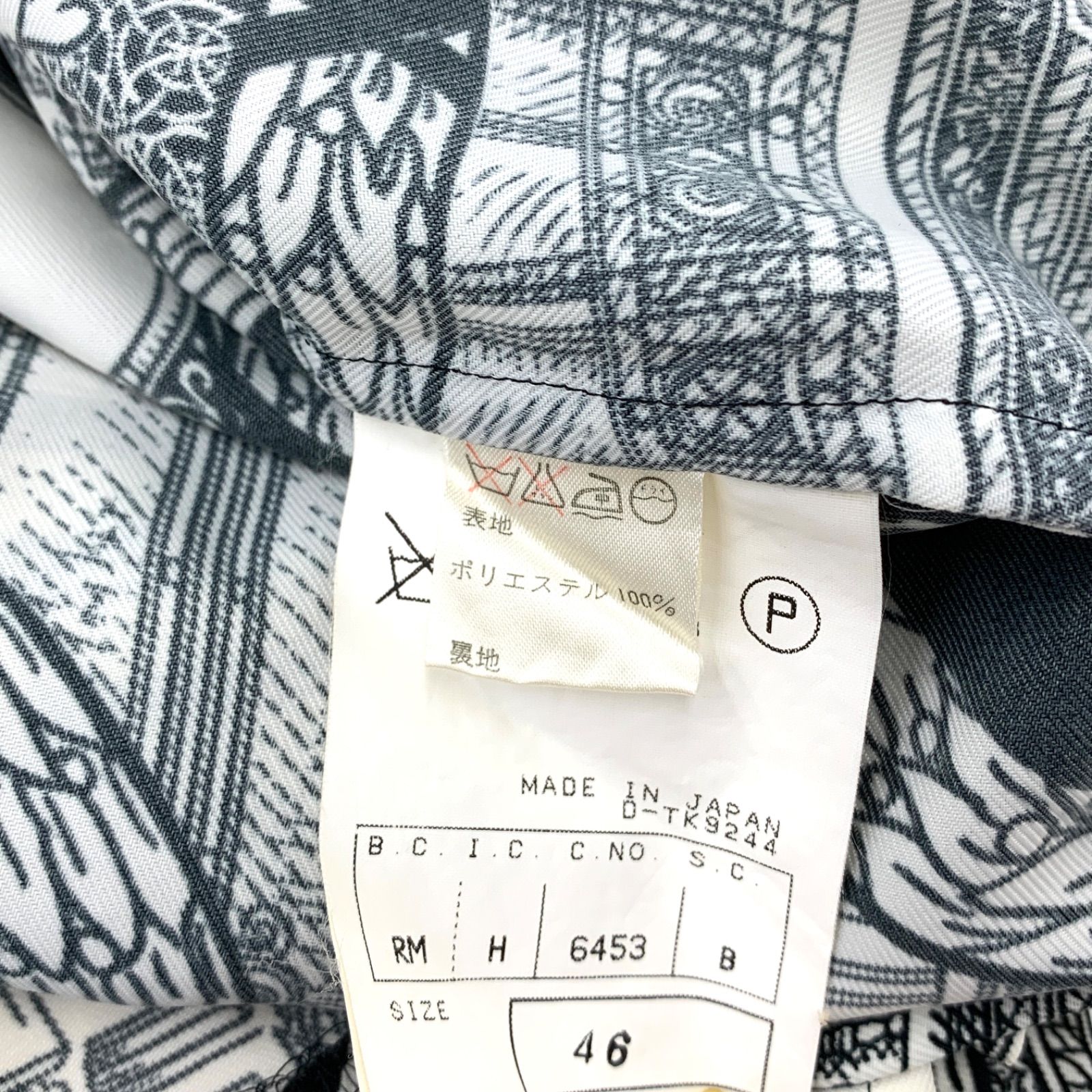 LUNA MATTINO ルナマティーノ 総柄シャツ 鍵盤 - メルカリ