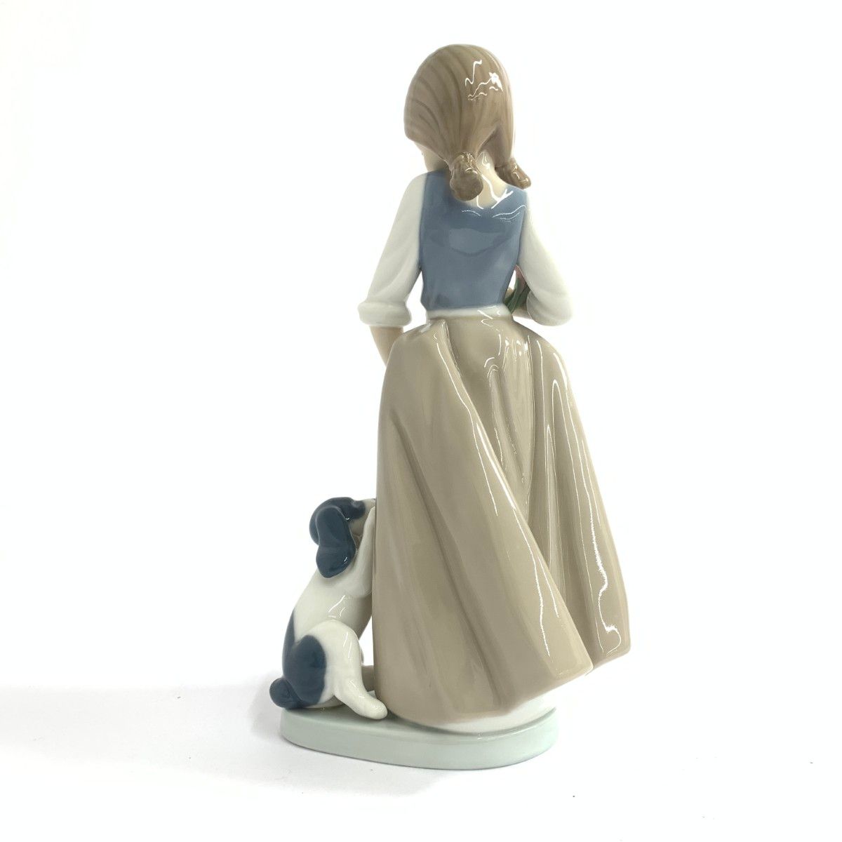 NAO ナオ ガールウィズドッグ 少女 犬 フィギュリン 陶器 240001137576