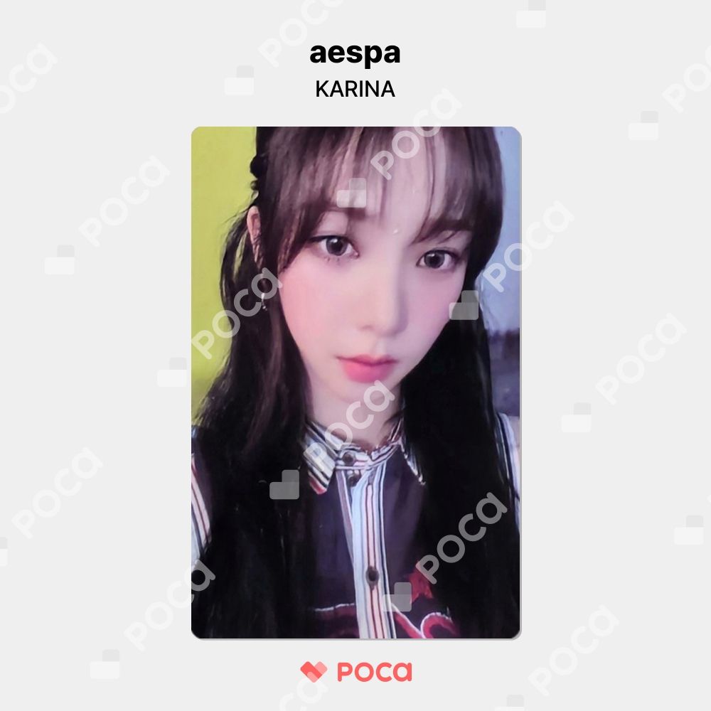 aespa girls カリナ スペシャルカード トレカ スペシャルトレカ 【公式