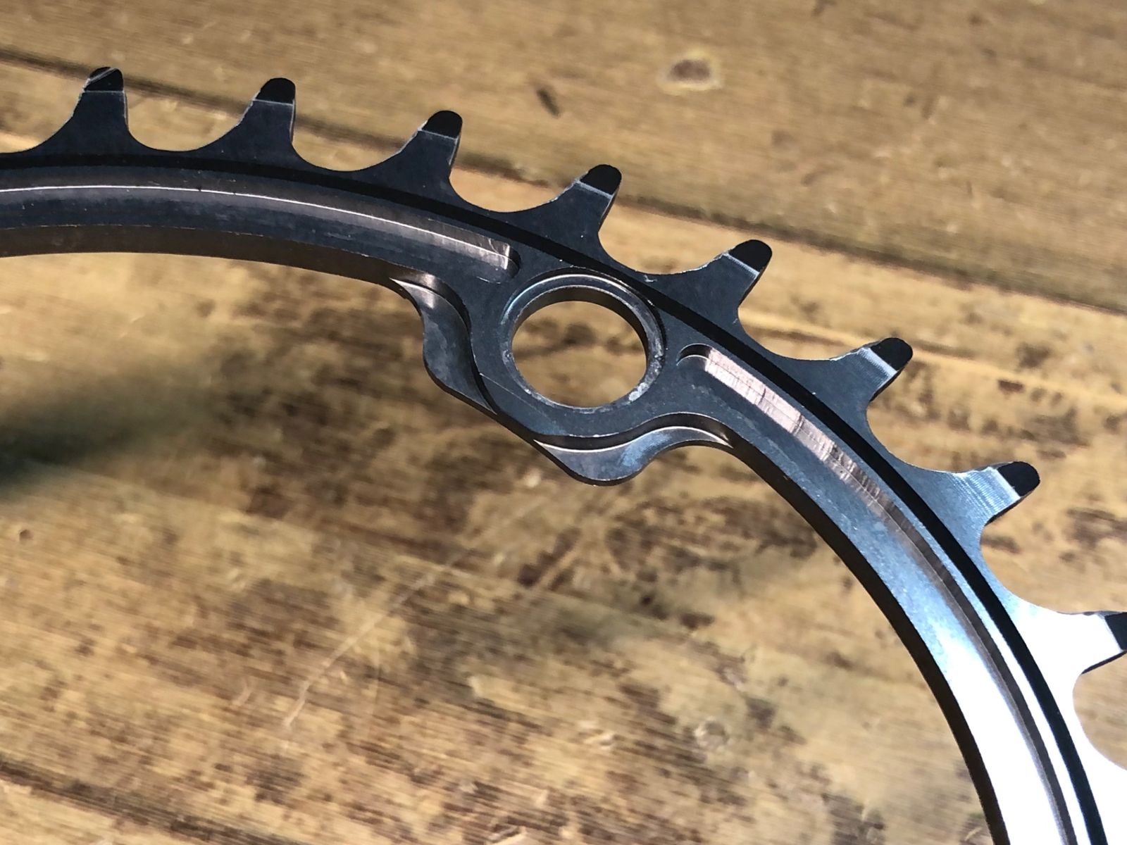 JK199 スギノ Sugino CYCLOID Super Hill Climb CY4-SHC チェーンリング シルバー 34T BRIGHTFACE_UK