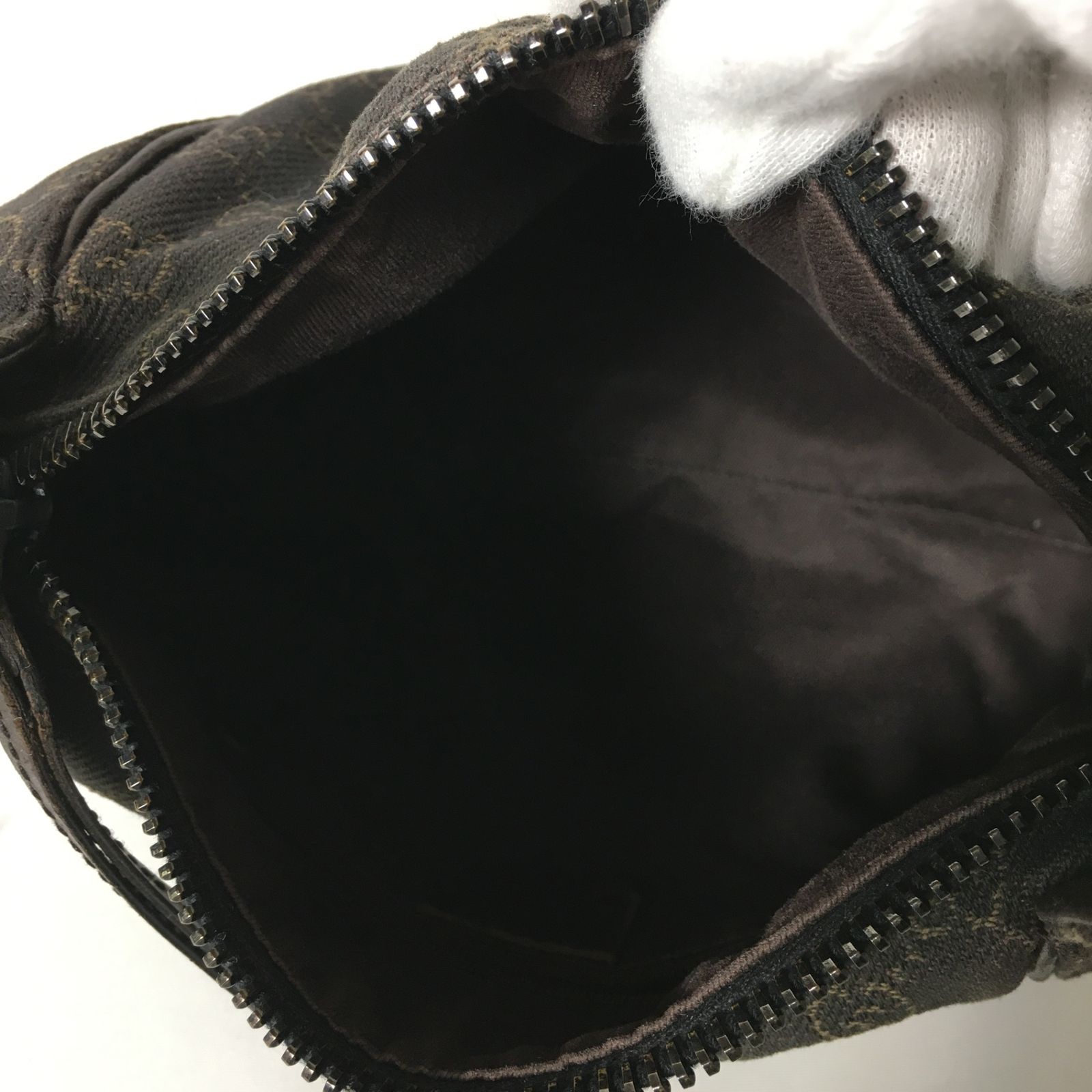 2507-146|美品|グッチ GGキャンバス ハンドバッグ ダーク 2507-146|美品|グッチ GGキャンバス ハンドバッグ ダーク